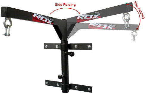 RDX X6 BLACK PUNCH BAG FOLDING WALL BRACKET-1